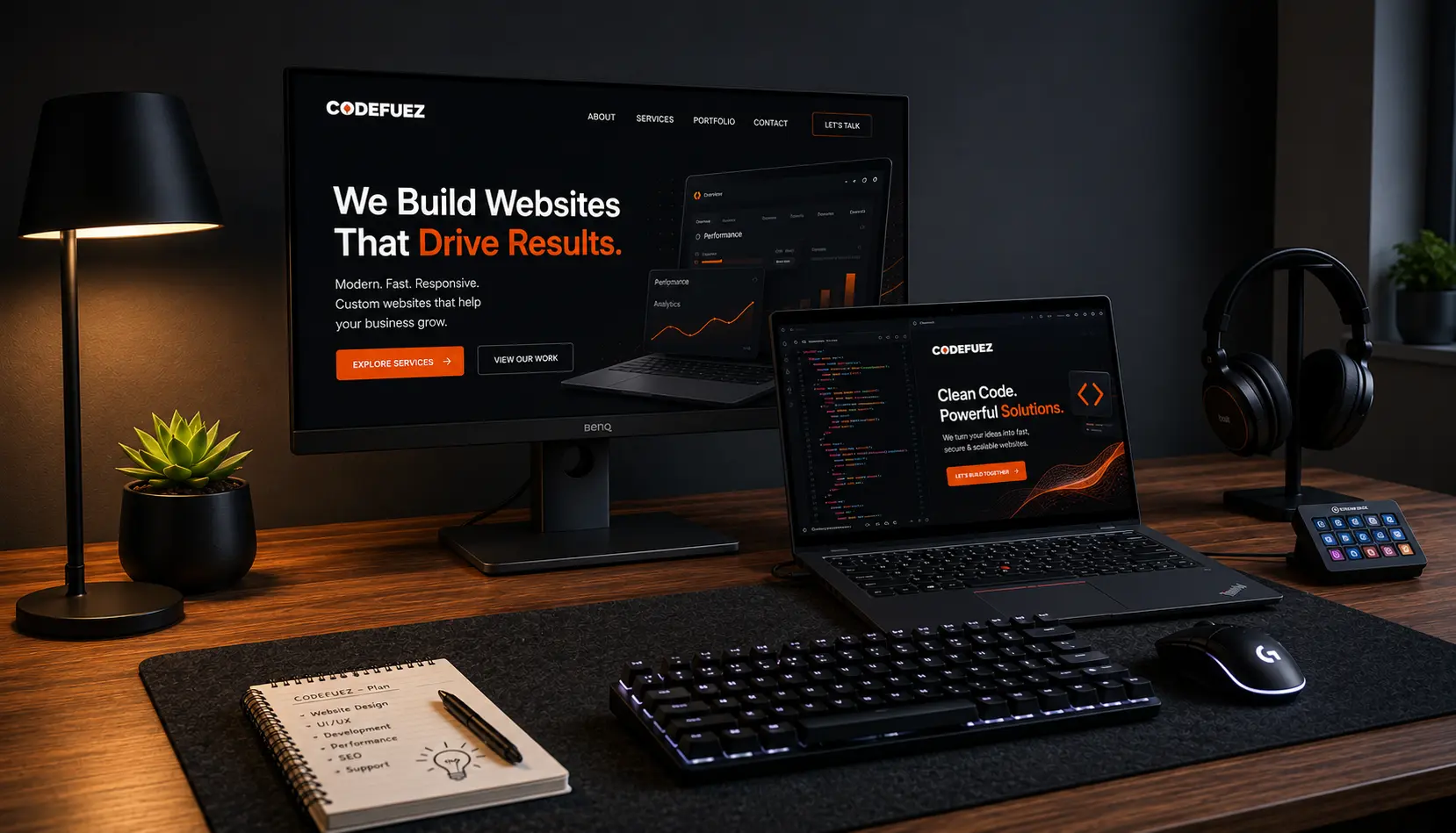Codefuez Background Banner